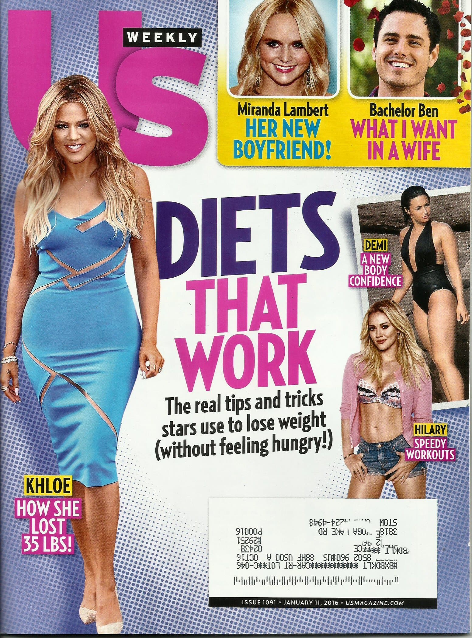 Us Weekly January 11 2016 (Diets That Work)
