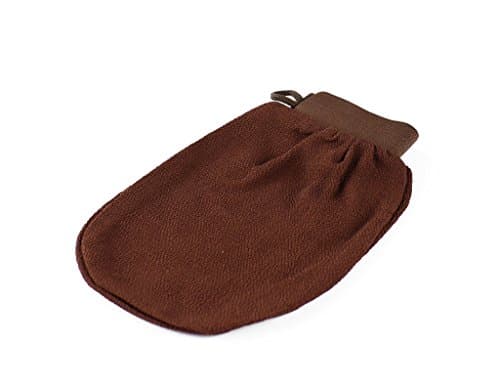 Exfoliating Gloves - Spa & Hammam Exfoliating Glove High Quality Face & Body Scrubber - Bath & Shower Skin Exfoliator Shower Mitt - Eliminates dry, dead skin cells and creates healthy skin