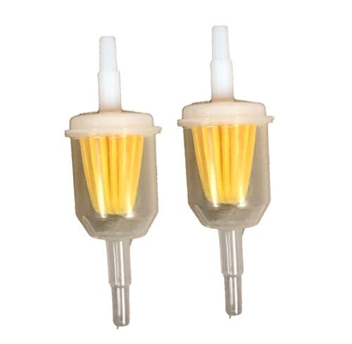 GenTap Two (2) Universal Fuel Filters (Clear for 1/4" 5/16 Fuel Line) Kohler, Honda and Others - Also Sold in Lots of 10 or 100. Search in Amazon Search bar