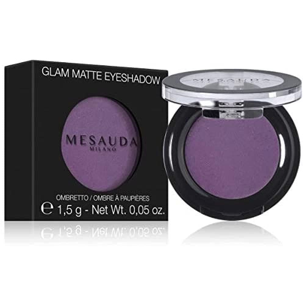 mesauda Milano Eye Shadow Compact Glam Matte Eyeshadow 105 Purple Rain