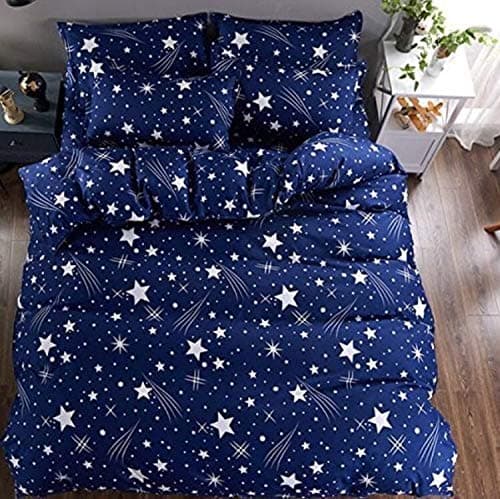 P PRIDHI Cotton Single Bed Bedsheet with 1 Pillow Cover
