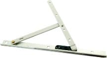Truth Hardware Truth 28-15-6 Casement Hinge-UL/LR, Bracket 9-7/8” Long X 5/8” Wide, White