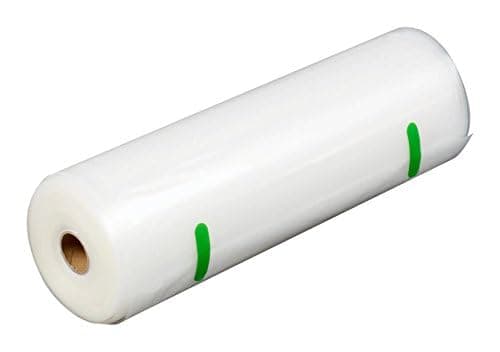 FRESH WORLD Vacuum Sealer Rolls - Food Storage Saver Bag, Travel Friendly | Airtight | Space Saver | Storage Bags | Packing | Embossed On One Side (15Cm X 500Cm) (6" X 5M)
