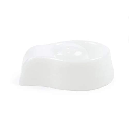 Noel Asmar Spa Manicure Dish, Ergonomic Design Manicure Soak Bowl, Recyclable Made from Resin - BPA and Toxin Free (Frost)
