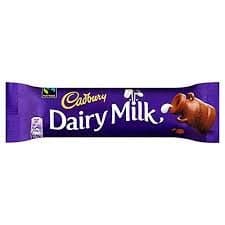 UK Dairy Milk 45g x 10 Bars Imported from UK