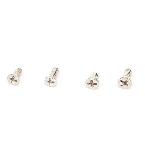 750Pcs 15-Size Metric M1 M1.2 M1.4 M1.6 M1.7 Stainless Steel Phillips Countersunk/Flat Head Small Machine Screws Assortment Kit