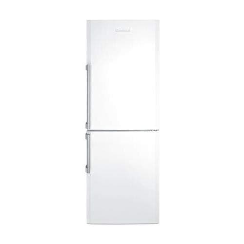 BRFB1044WH 24" Bottom Freezer Refrigerator with 12 cu. ft. Capacity Hygiene+ Antibacterial Seal NoFrost Technology Duocycle and LED Lighting in White