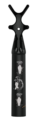 idi Toothbat - Signature-Adult Floss Holder-(White/Black)-Patented Design Awards Winning Product, Easy, Comfort & Effective, Works Perfectly with Reach Waxed Nylon Floss