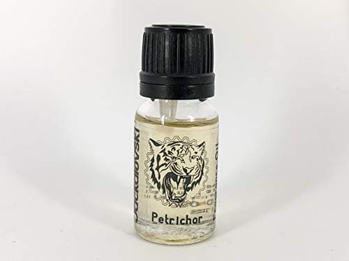 Emulsifiable Fragrance Oil, 10ml Glass Bottle with Dropper, (Petrichor Fragrance)