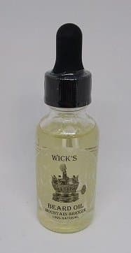 Wicks Beard Essentials Mountain Breeze All Natural Beard Oil 1 oz
