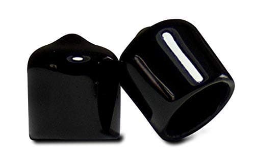 Prescott Plastics0.375" Inch Round Vinyl Plug Insert (100 Pack), Rubber Flexible End Cap for Metal Tubing, Fence, Glide Insert for Pipe Post and Furniture