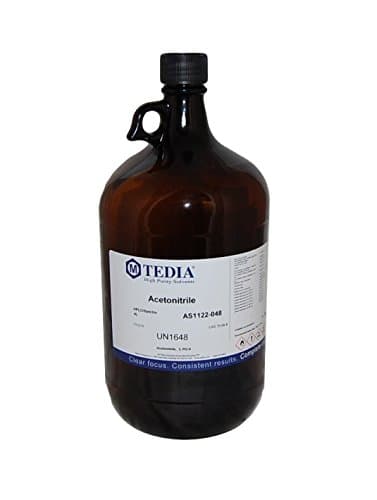 ACETONITRILE HPLC/Spectro, 4L Amber Glass (Each)