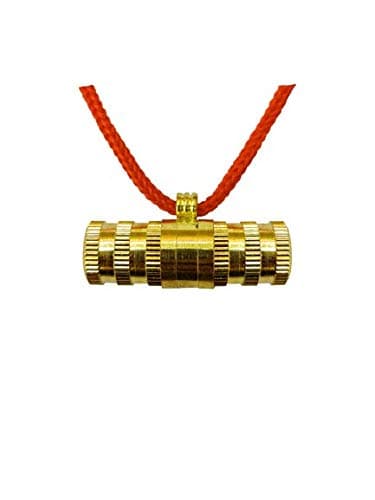 Maa Baglamukhi Mandir Metal Panchmukh Hanumat Kavach- Multicolour.