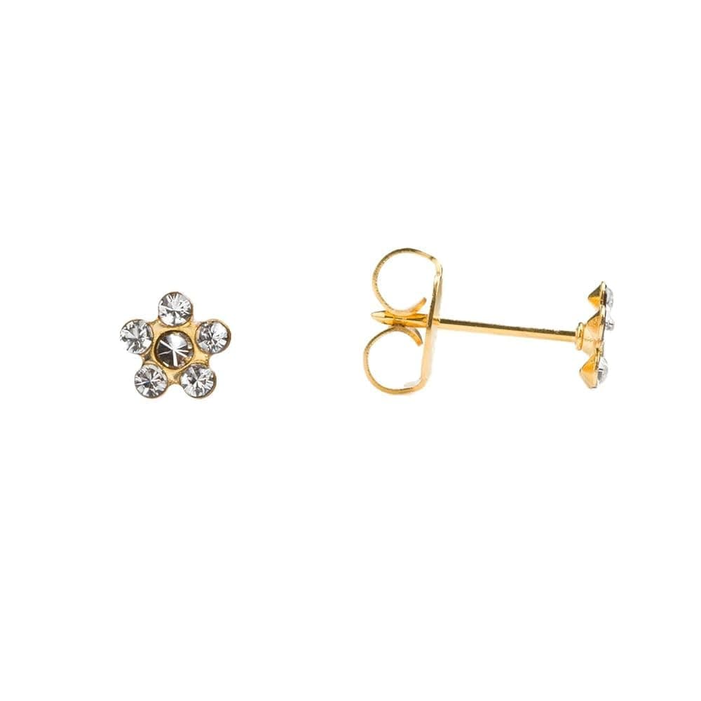 Daisy Stud Earrings | Hypoallergenic and Nickel Safe for Sensitive Ears | High Fashion Earrings for Women and Men