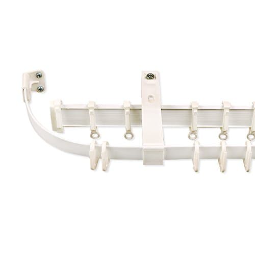 Curtain Track - Single/Double Rails Available- Plastic track - White (Double 1.5m)