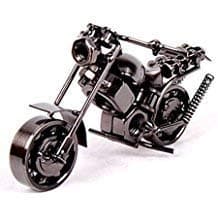 classic shoppe Metal Harley Davidson Bike, Black