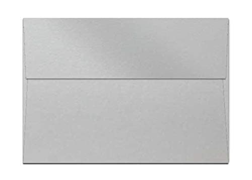PaperPapers A7 (5-1/4-x-7-1/4) Envelopes - Metallic 5X7 Quality 32T Envelopes - Invitation, Card and DIY Greeting Envelopes - LUSTRE,250-PK