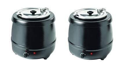 Glenray 1021805 Soup Kettle, 400W, 10.5 sq. ft, Black (2)