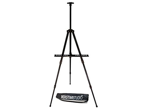 ROXSTAR STUDIO Display Easel with Bag for Table Top and Floor 34 INCH Display Area