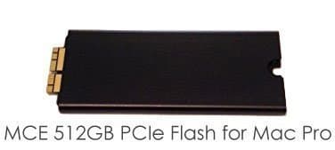 512GB PCIe-Based SSD Flash Upgrade for Mac Pro (Late 2013)