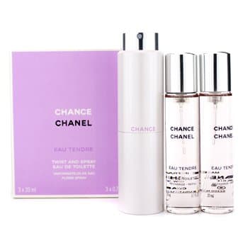 Chance Eau Tendre Twist & Spray Eau De Toilette - 3x20ml/0.7oz