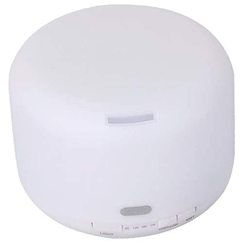MythGeek 500ml Aroma Essential Oil Diffuser Ultrasonic Air Humidifier with 4 Timer Settings 7 LED Color Changing Lamps