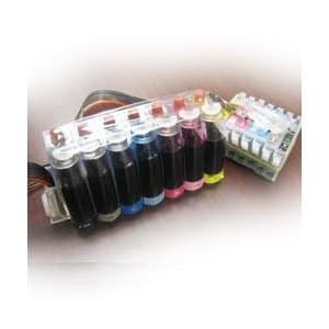FantasyBuy Bulk Continuous Ink System (CIS) for: Epson Stylus Photo 2100 , 2200 (Related Cartridge # : T034120, T034220, T034320, T034420, T034520, T034620, T034720)