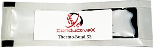 Thermally Conductive Epoxy Paste Low NASA Outgassing Adhesive Thixotropic Electrically Insulating, Thermo-Bond 53, 10gm pouch(s)