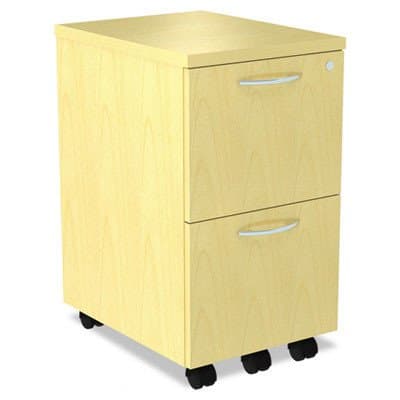 SedinaAG Series 2-Drawer Mobile File Pedestal Finish: Maple