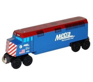 Whittle Shortline Railroad Metra F40 Engine