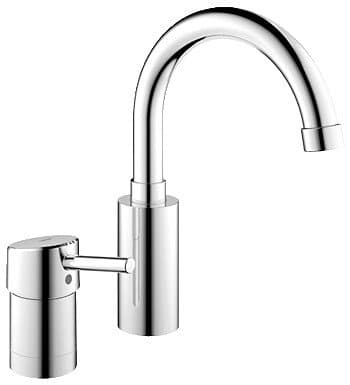 Concetto Single Handle Deck Mounted Tub Only Faucet Trim Finish: Brushed Nickel