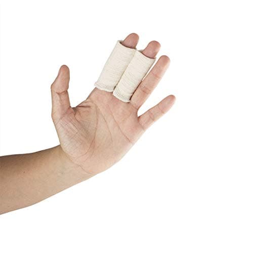 SuperBrace Finger Splint Bedford Buddy Wrap Double Support for Fracture, Jammed, Swollen, Dislocated Finger (S)