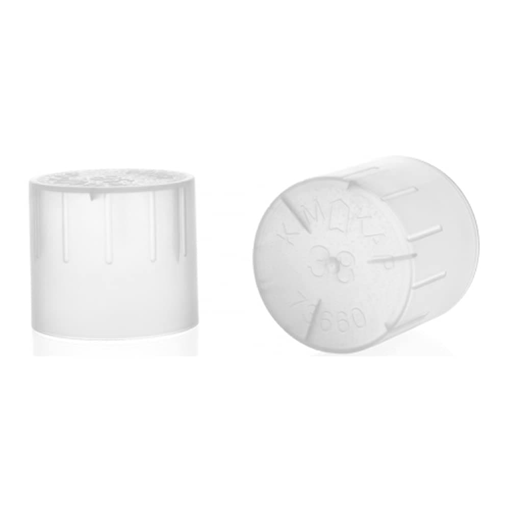 Kimble 73660-16 KIM-KAP Natural Polypropylene Autoclavable Closure for 16mm Culture Tube (Case of 1000)