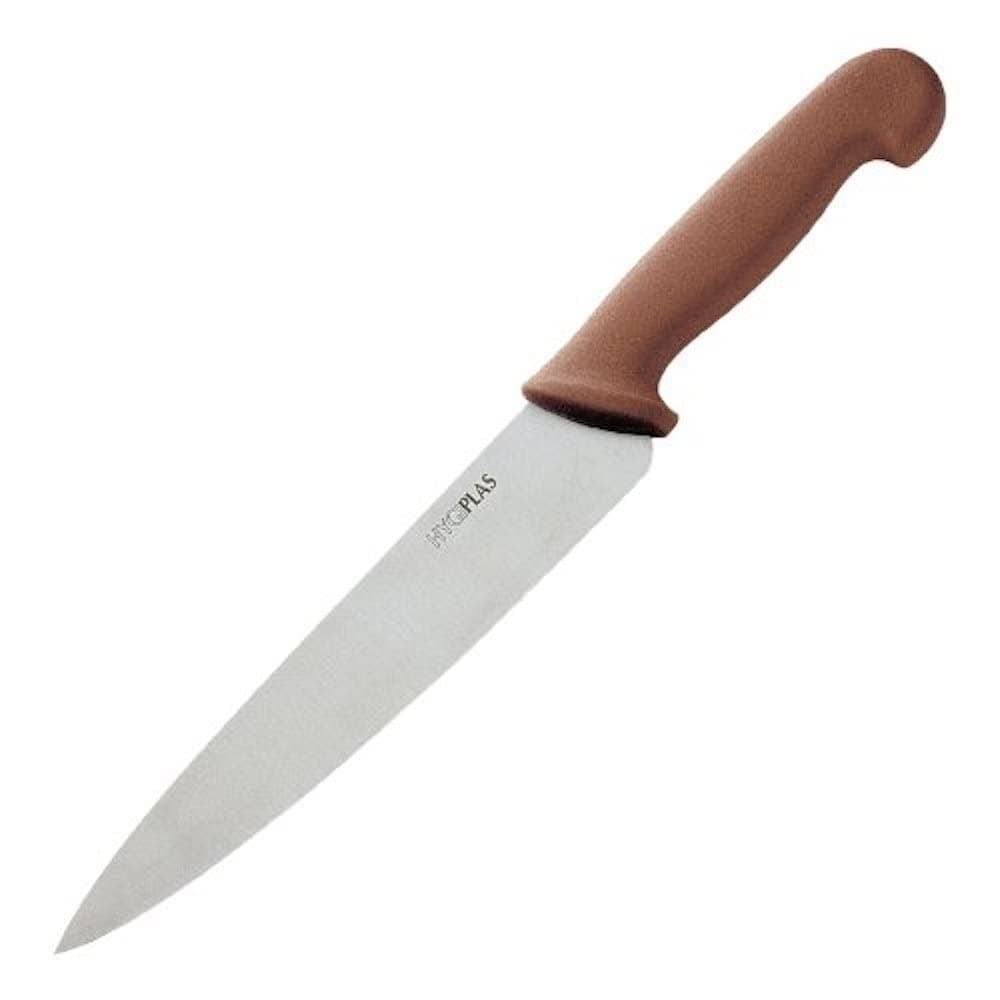 Chefs Knife 21.8 cm/8.5 inch, Brown, Weight: 150g, Brown for Vegetables, C842