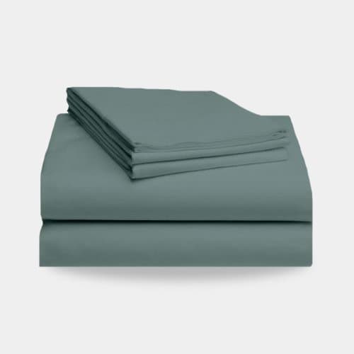 1800 Split King Bed Sheet Set (Teal)