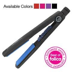 Solia Tourmaline Ceramic Ion Flat Iron (1-1/4") - Purple