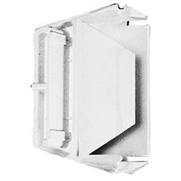 215473602 PREMIUM QUALITY REFRIGERATOR DOOR SHELF END CAP, LEFT OR RIGHT, WHITE. COMPATIBLE WITH FRIGIDAIRE, KELVINATOR, KENMORE, WHITE-WESTINGHOUSE, TAPPAN, GIBSON, ELECTROLUX.