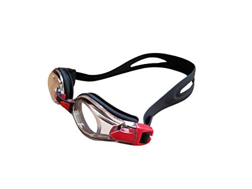 White Shark Swimming Goggles Racing No Leak Anti Fog Red Comfortable