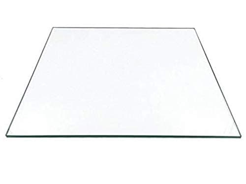 230mm x 150mm x 3mm Borosilicate Glass Build Plate for 3D Printers, Perfectly Flat Glass With Polished Edges