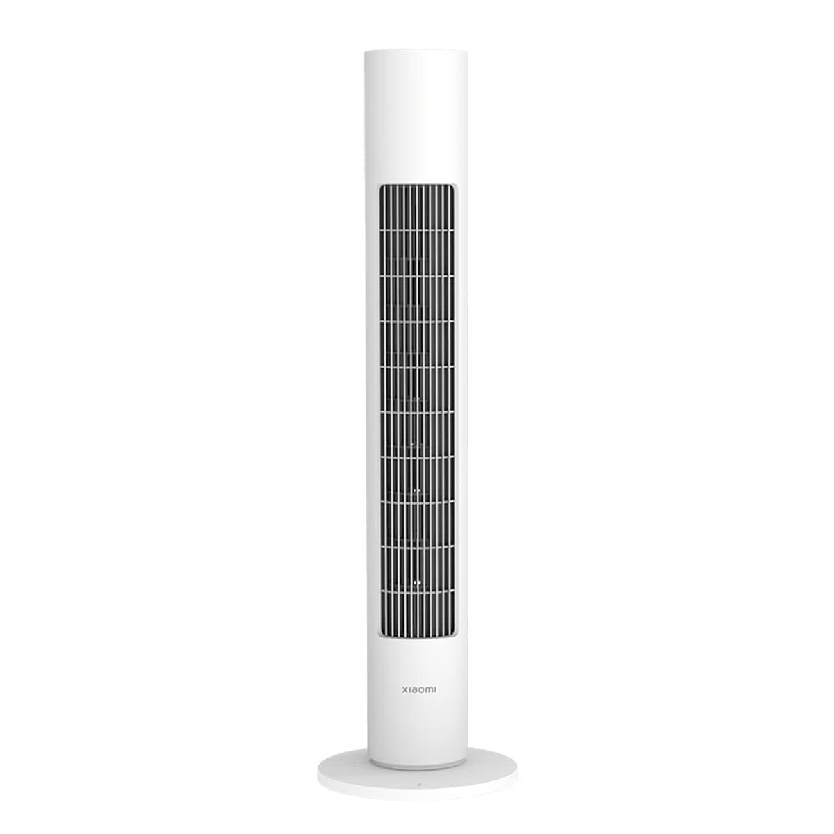 Xiaomi Smart Tower Fan, Variable Frequency DC Fan, 34.6 Db(A) Low Noise, 150 Adjustable Ultra-wide Angle, 6.9 mm Fine Air Outlet, Work With Google and Alexa, White