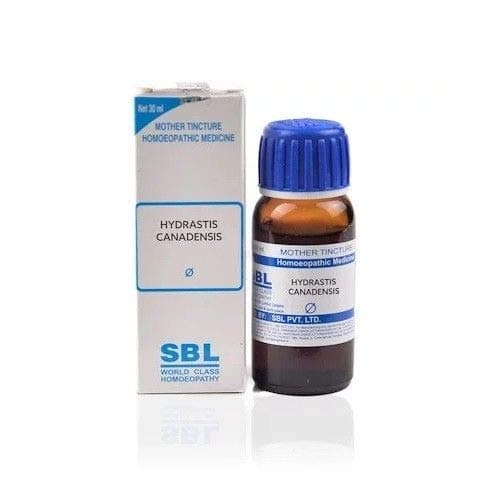 SBL Homeopathy Hydrastis Canadensis Mother Tincture Q (30 ML)