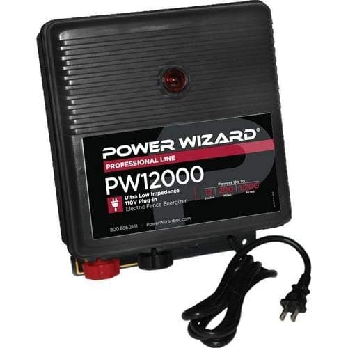 Power Wizard PW12000, 110V Plug-in Electric Fence Charger