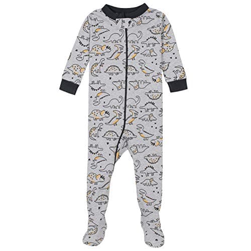 Gerber baby-boys Baby-boys 4-pack Footed Pajamas