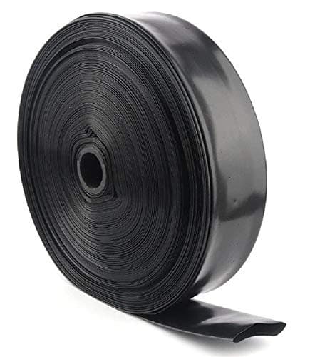 Mipatex Rain Hose Pipe for Agriculture Irrigation, with Male Adapter, Joiner, End Cap and Valve (100 Meter) (32mm) (Black)