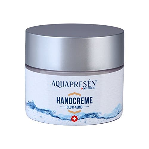 AQUAPRESEN SWISS ANTI-AGING | Moisturizing Hand Cream | For Youthful Looking Hands | 1.8 ounces