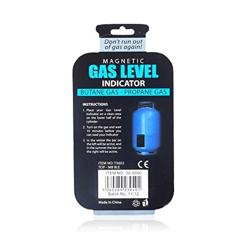 Sound Vision Magnetic Gas LPG Fuel Butane Propane Bottle Tank Level Indicator Gauge Caravan Motorhome Travel BBQ