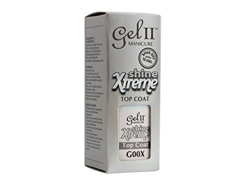 Gel II Soak-Off Gel Polish, Extreme Top Coat, 0.47 Ounce
