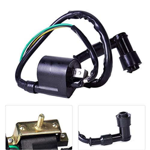 Amhousejoy 2-Wire Ignition Coil 4-Stroke for Chinese Made 50cc 70cc 90cc 110cc 125cc ATV Go-Kart Dirt Bike Pocket Bike
