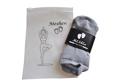 No Slip Round head Ballet, Yoga, Bikram, Pilates Socks, Hospital use, traveling, home use, Silica gel pack edge, Jacquard weave pure cotton