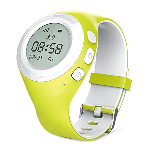 WATCHU - The GPS Tracking Smart Watch for Kids (Grasshopper Green)
